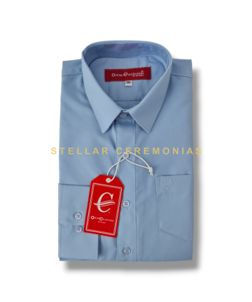 CAMISA AZUL CIELO ÓSCAR COLLECTION
