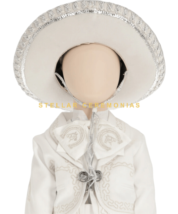SOMBRERO CHARRO BLANCO