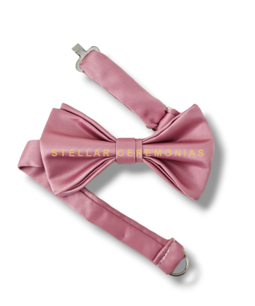 MOÑO CUELLO CABALLERO ROSA PALO AM