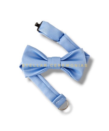 MOÑO CUELLO JUVENIL AZUL CIELO AM