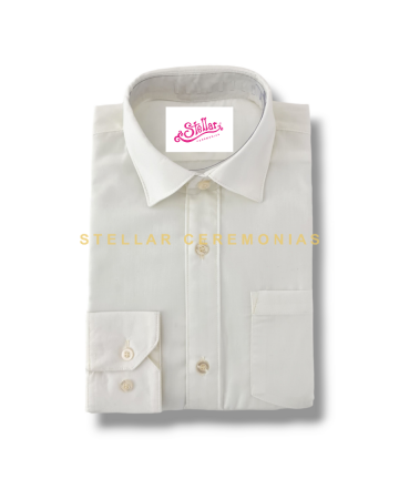 CAMISA BEIGE JUVENIL