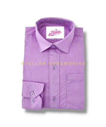 CAMISA LILA JUVENIL