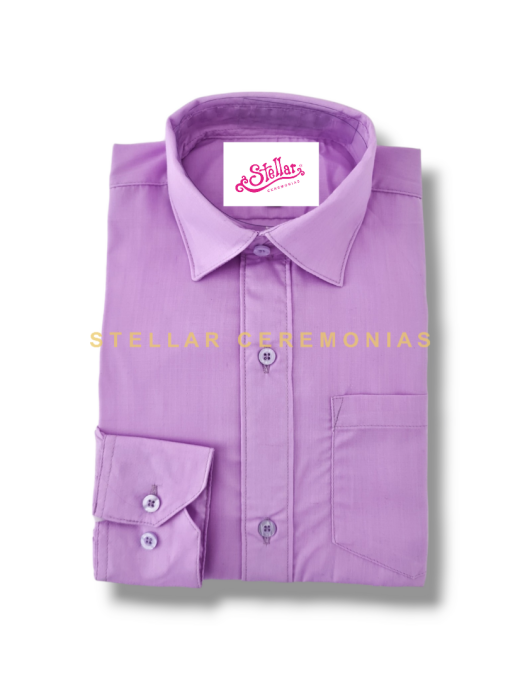 CAMISA LILA JUVENIL