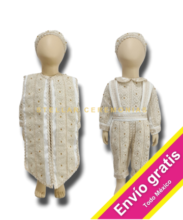 ROPÓN NIÑO 2062D BEIGE