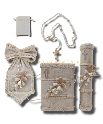 JUEGO PRIMERA COMUNION NIÑO LN-02 ARENA