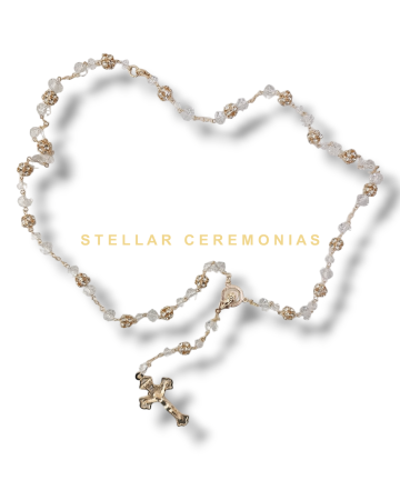 ROSARIO BODA KN-05 ORO