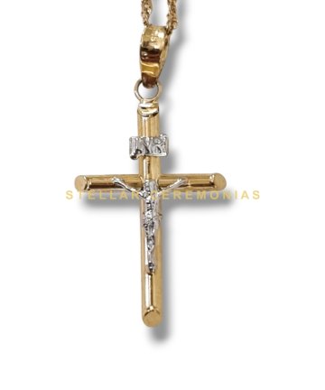 MEDALLA ORO 10K CO-106 CRUZ