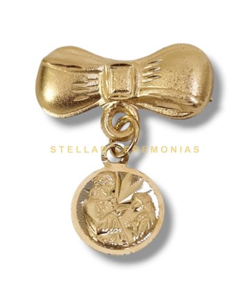 BROCHE CHAPA DE ORO 14K BR-06